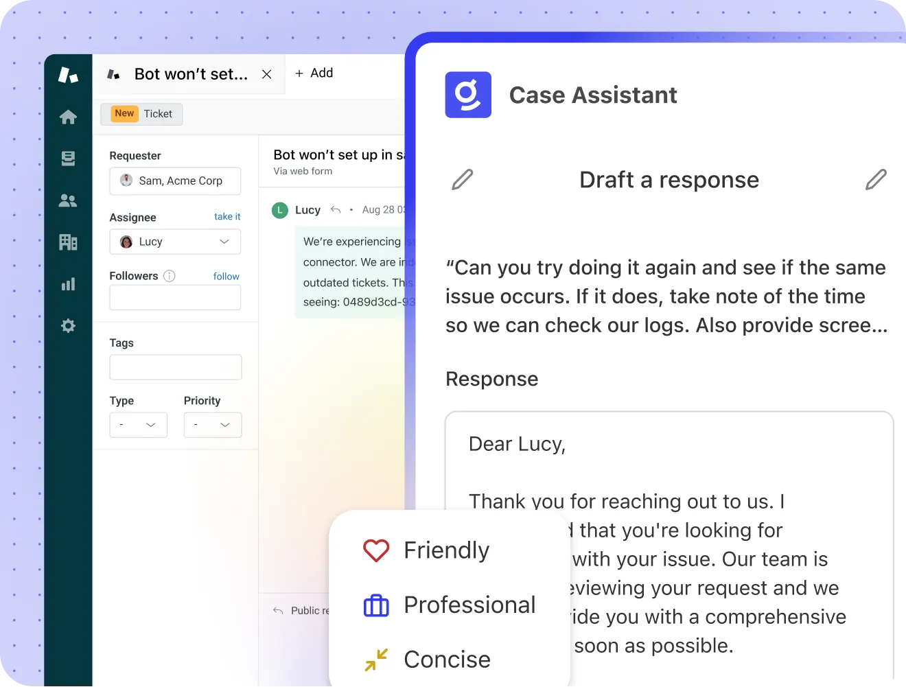 Deliver answers faster