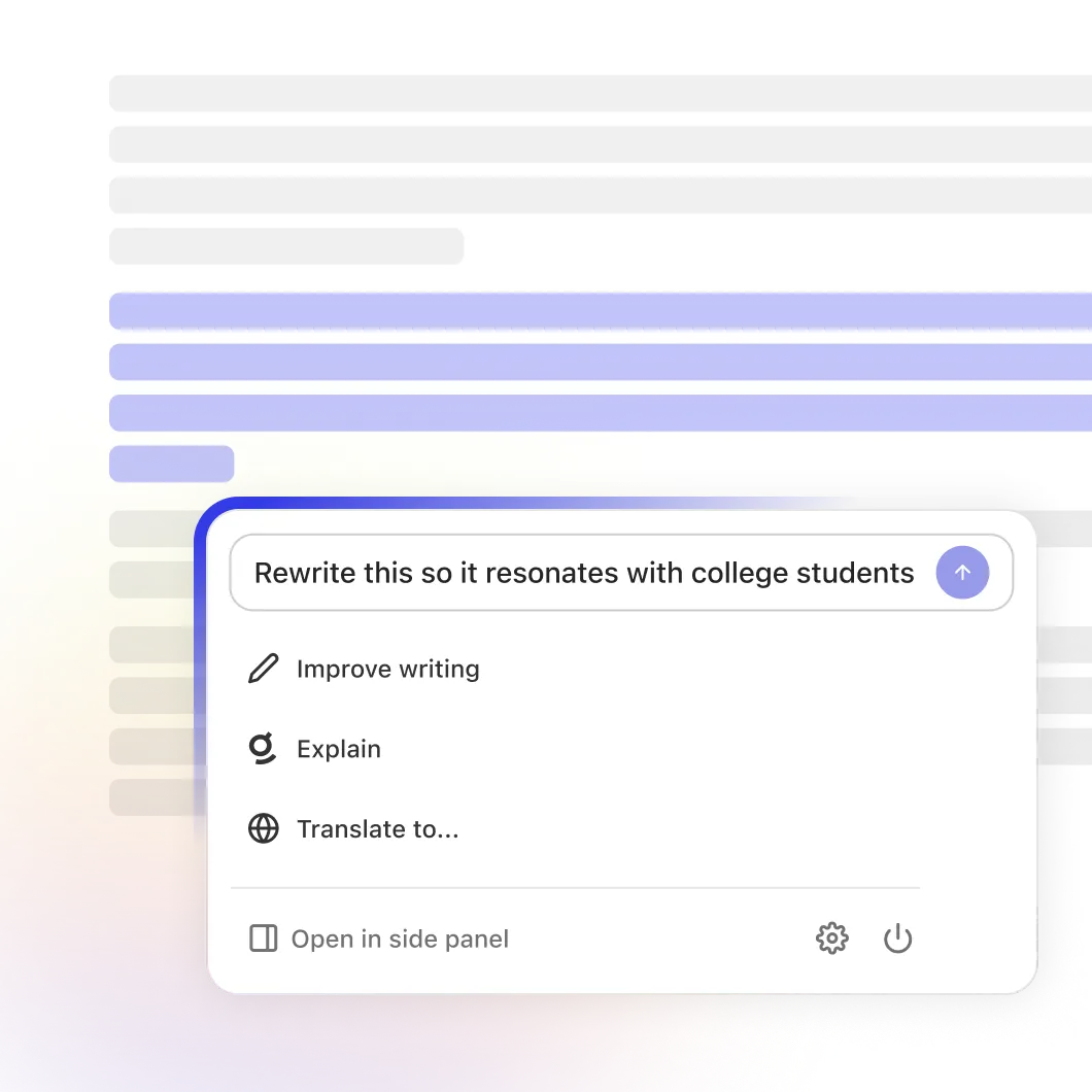 Localize and personalize campaigns.