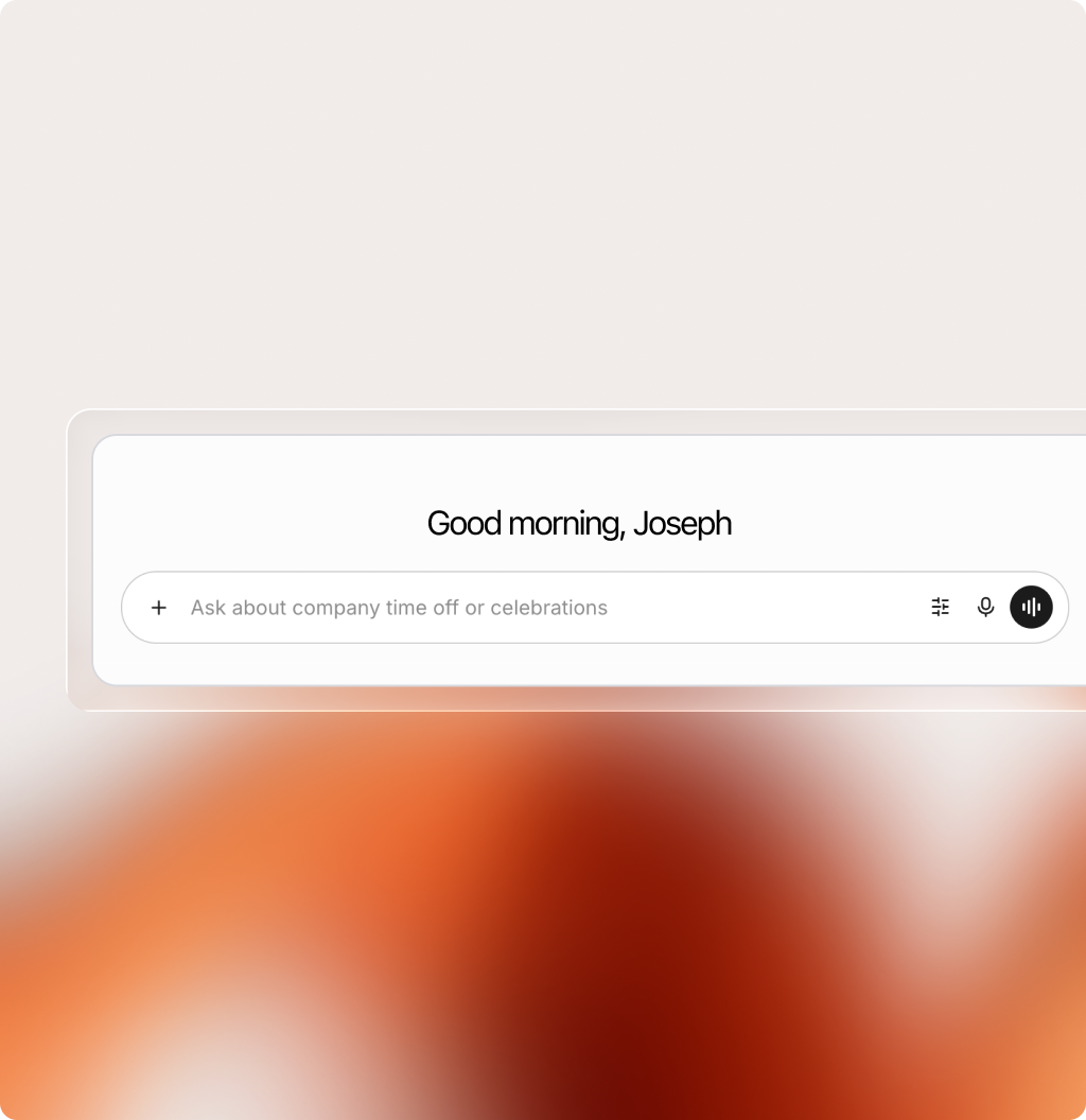 Prompt enterprise search product visual