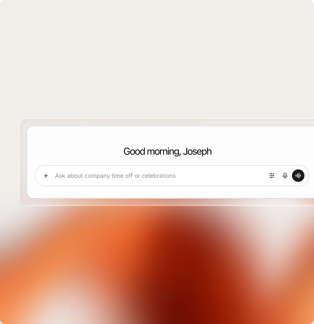Prompt enterprise search product visual