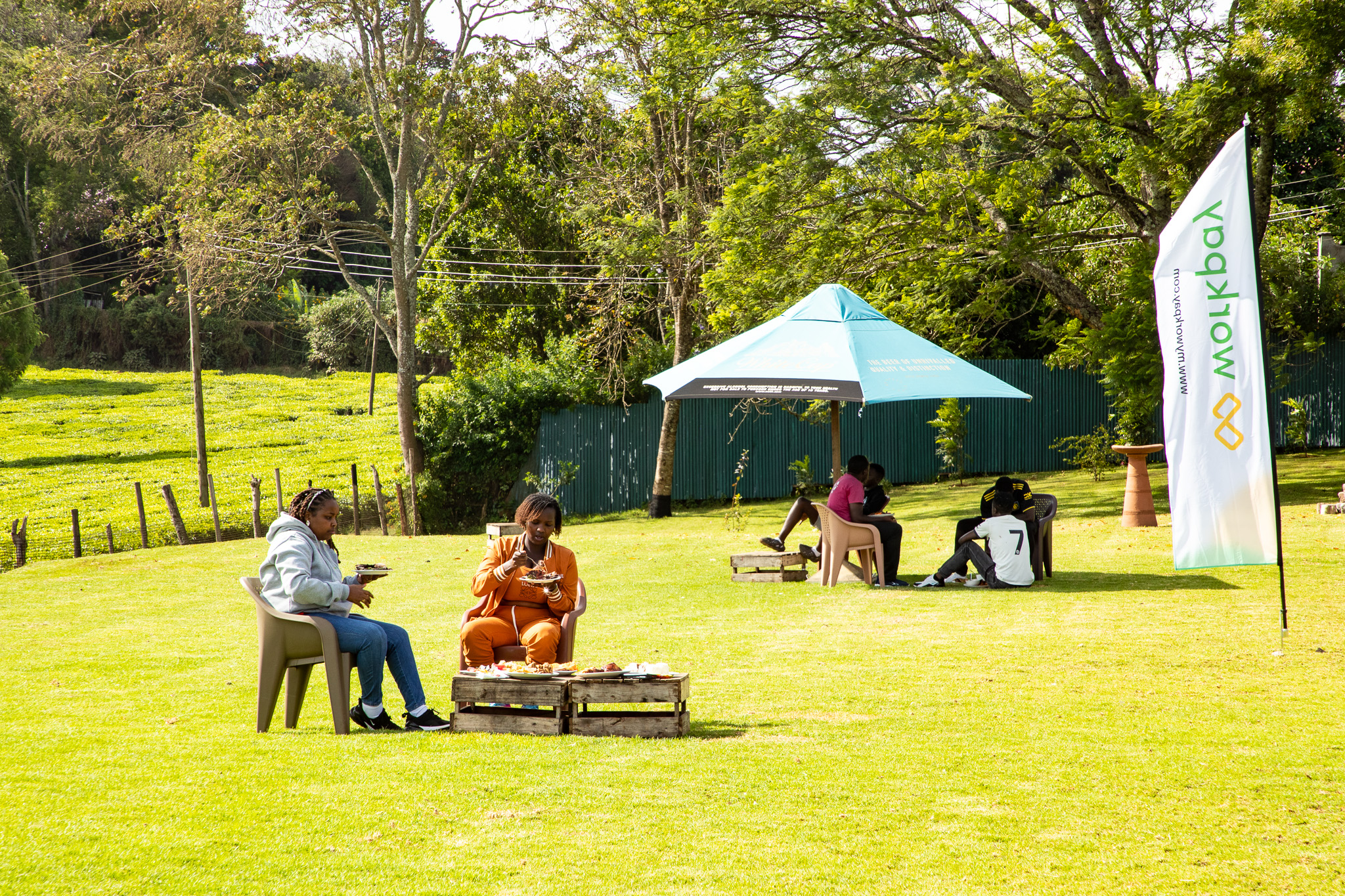 workpay team in the Kenyan branch