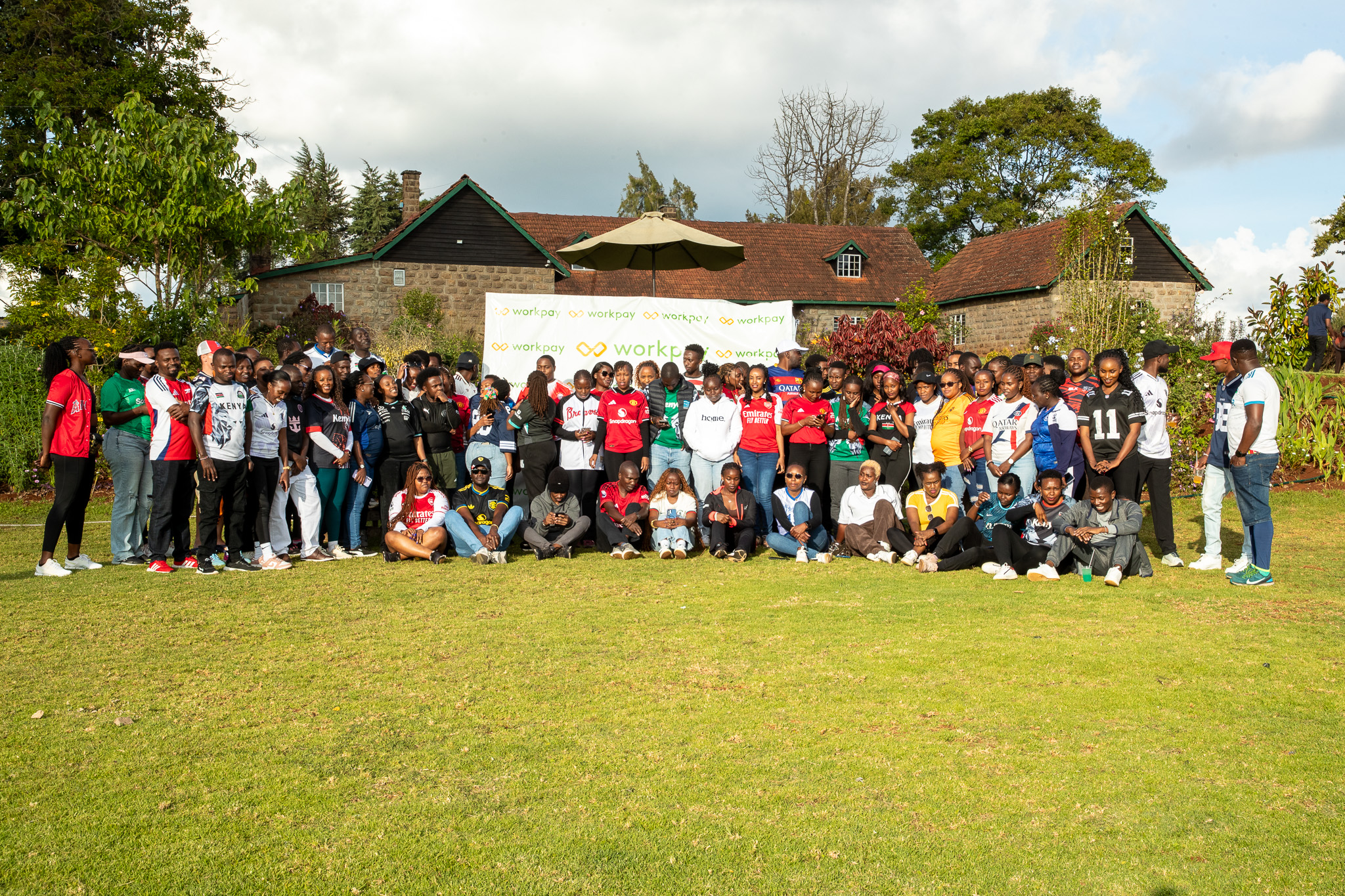 workpay team in the Kenyan branch