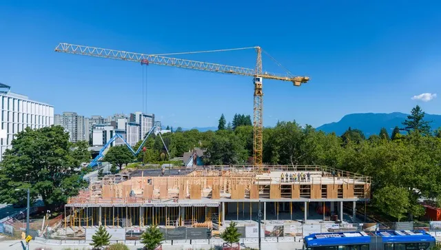 Menno Hall Under Construction. Phase 1 completed