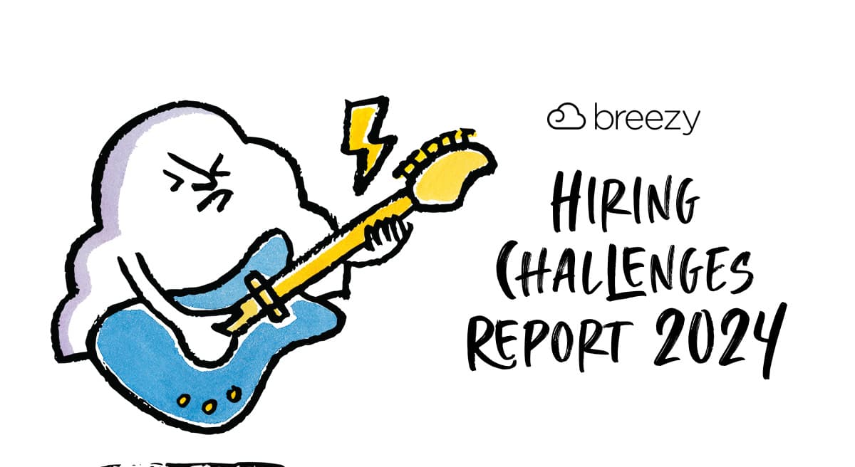 Discover key 2024 hiring challenges and solutions in Breezy HR's report, featuring insights and practical tips from over 1,000 professionals