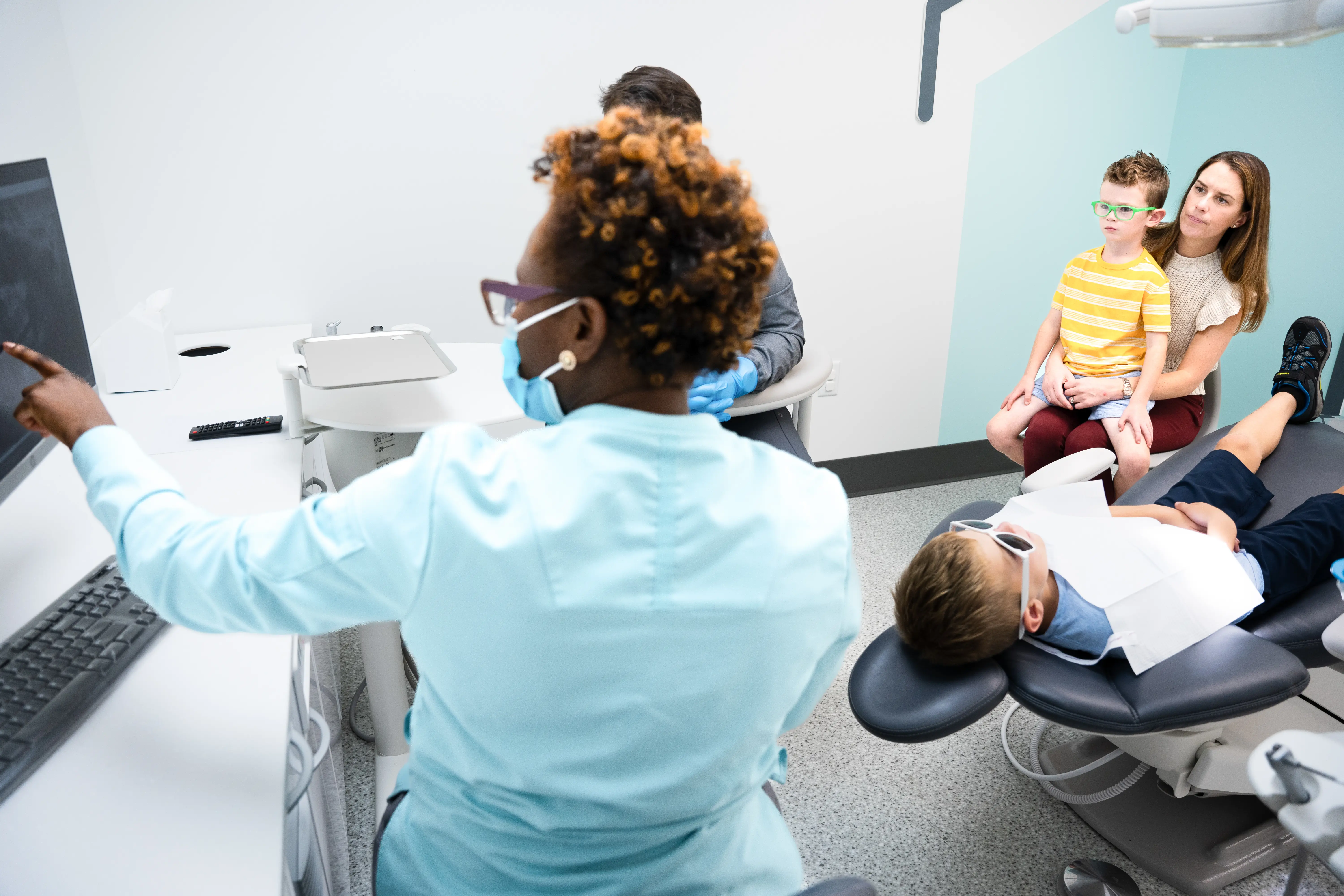 Child with dental sedation