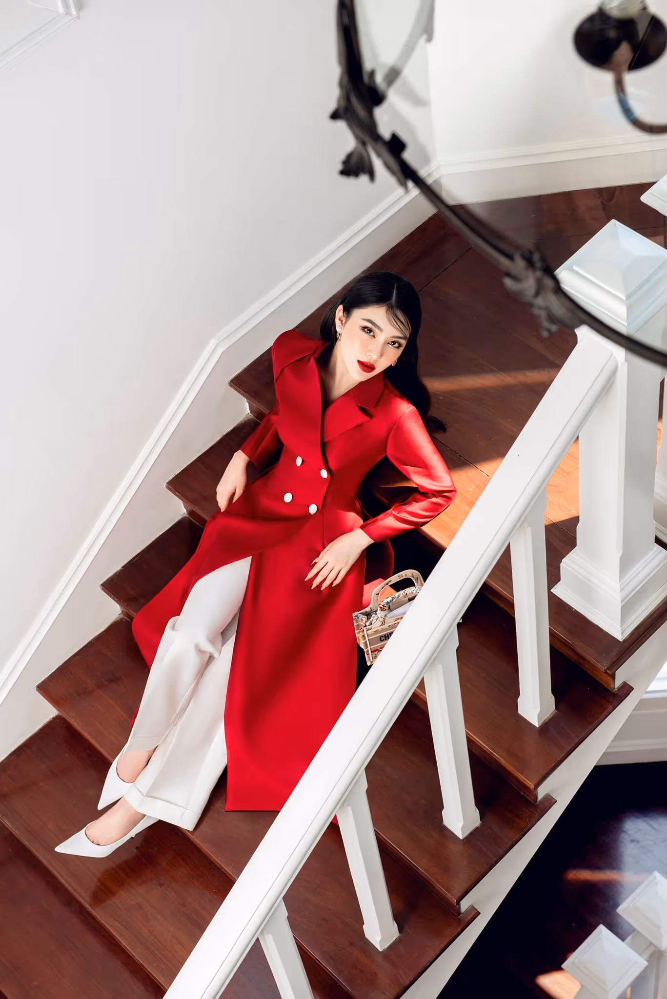 ÁO DÀI RED 4