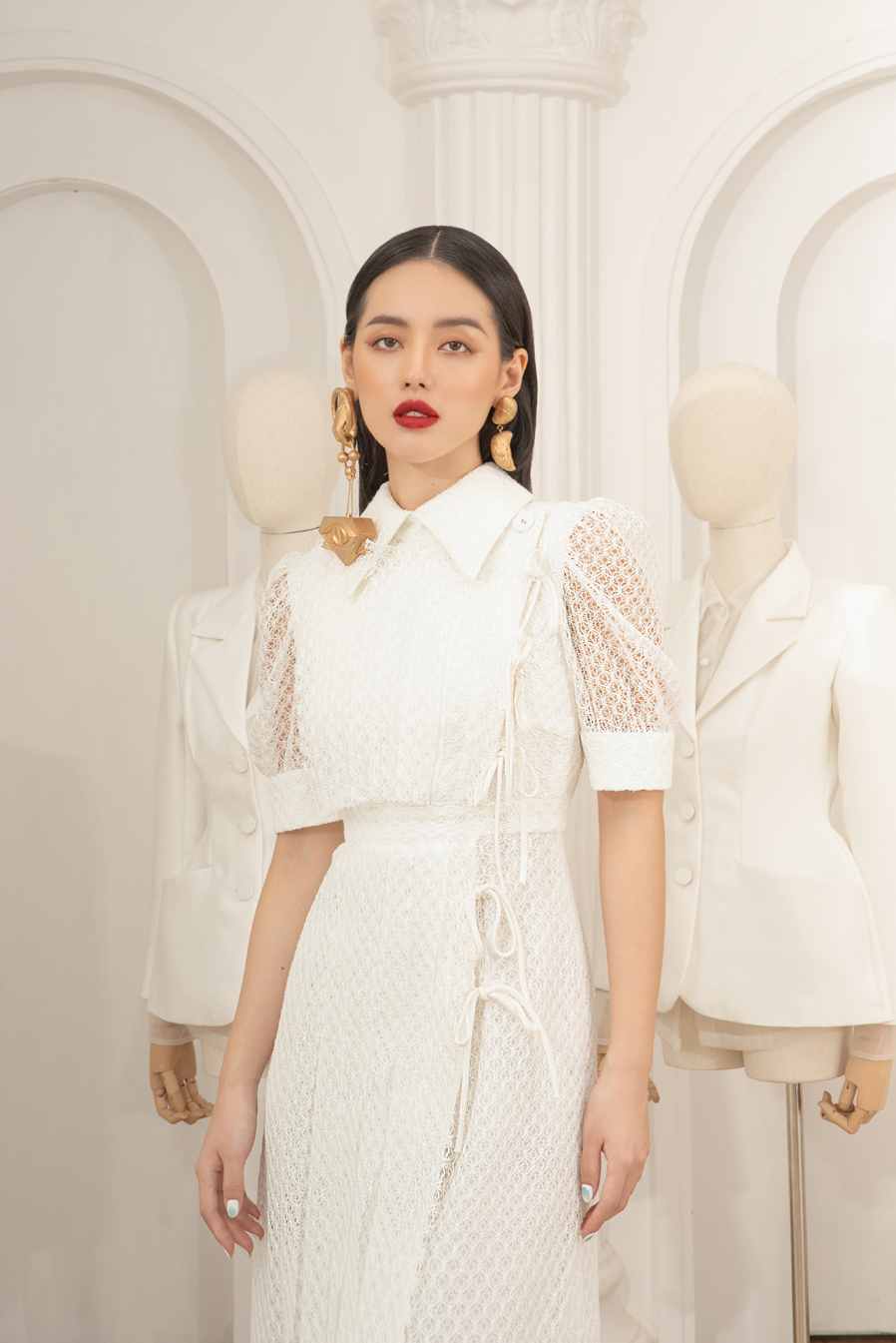 KAREN WHITE DRESS WHITE