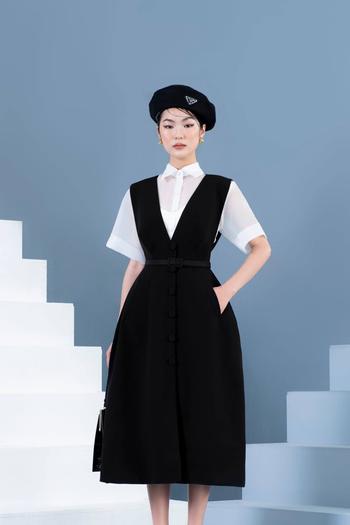 DRAKE DRESS X CLASSIC BLOUSE