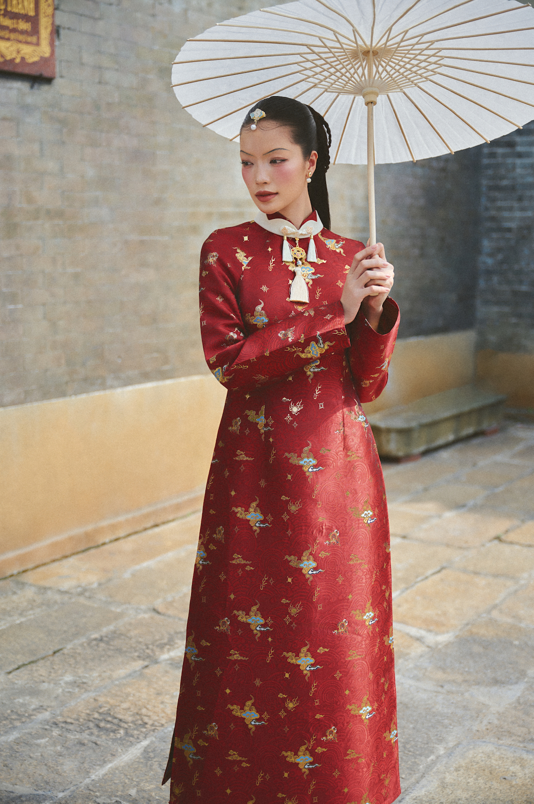 SET AODAI UYỂN DUNG.