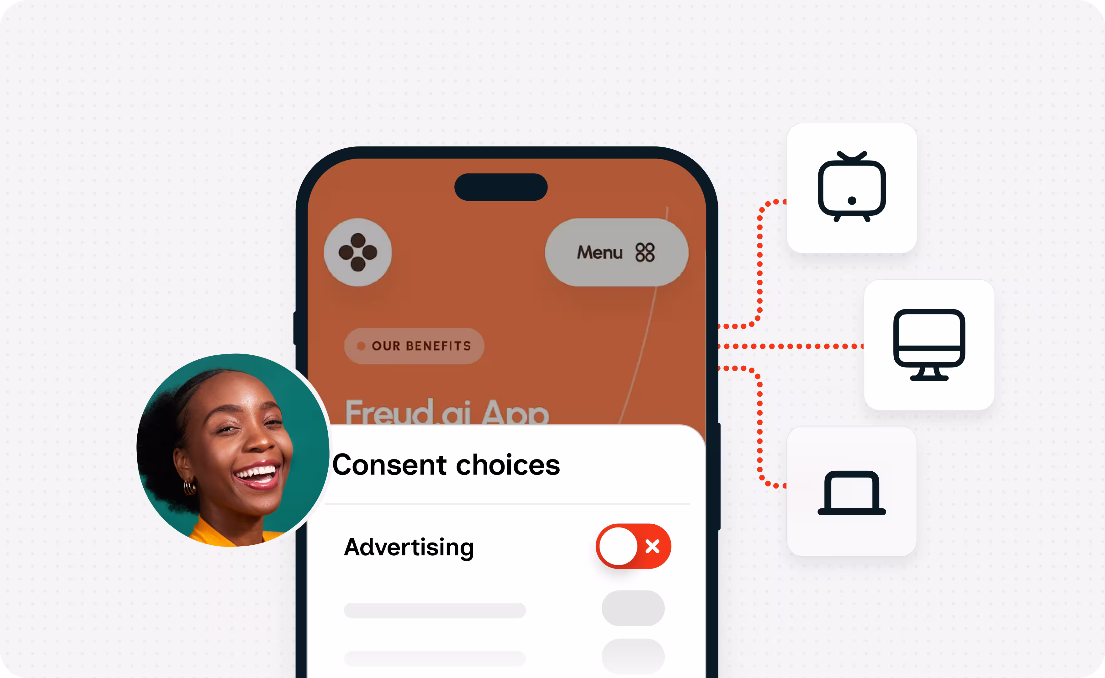 Single-action opt-out enforcement