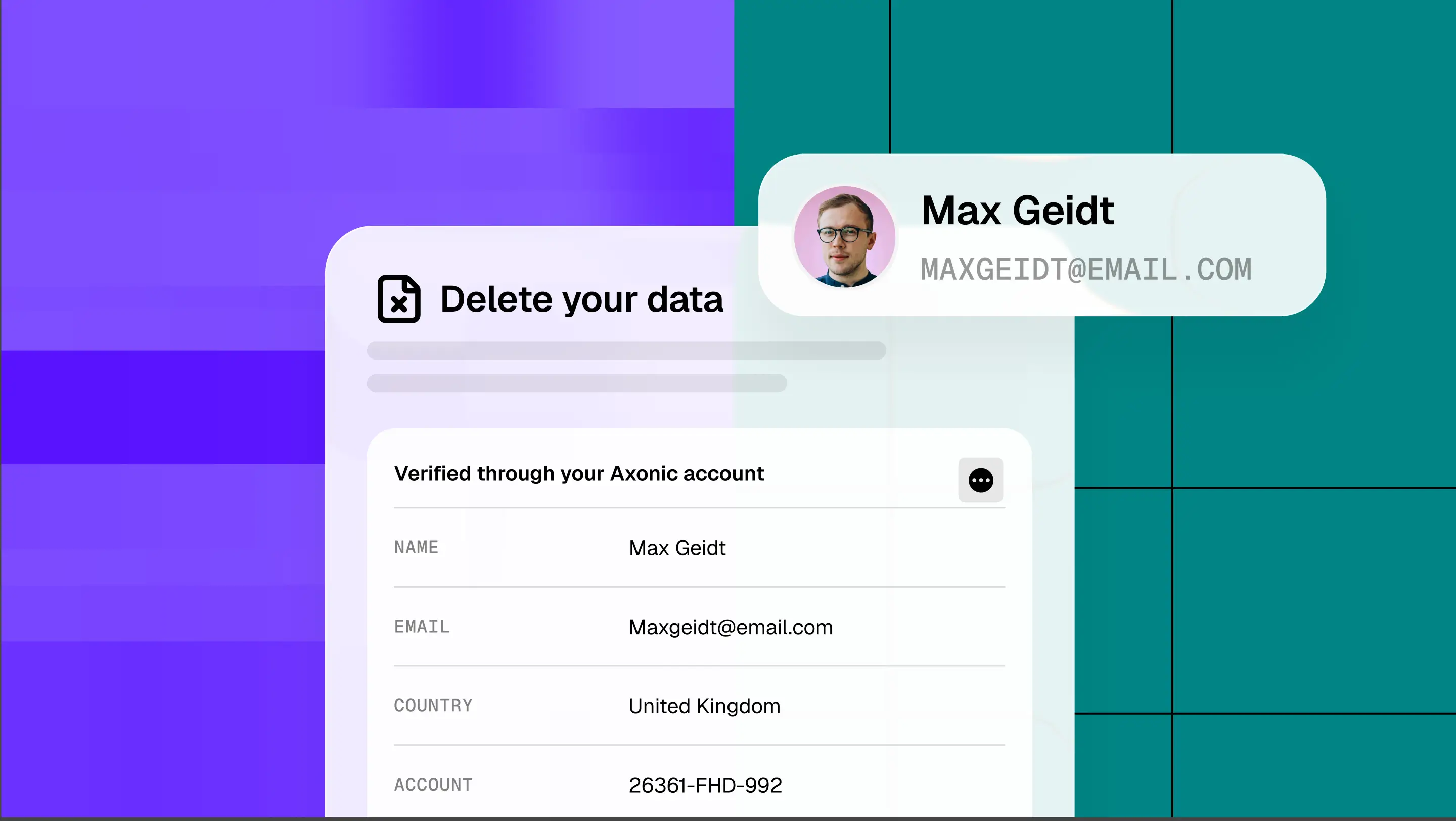 AuthenticatedID: frictionless DSR intake for signed-in consumers