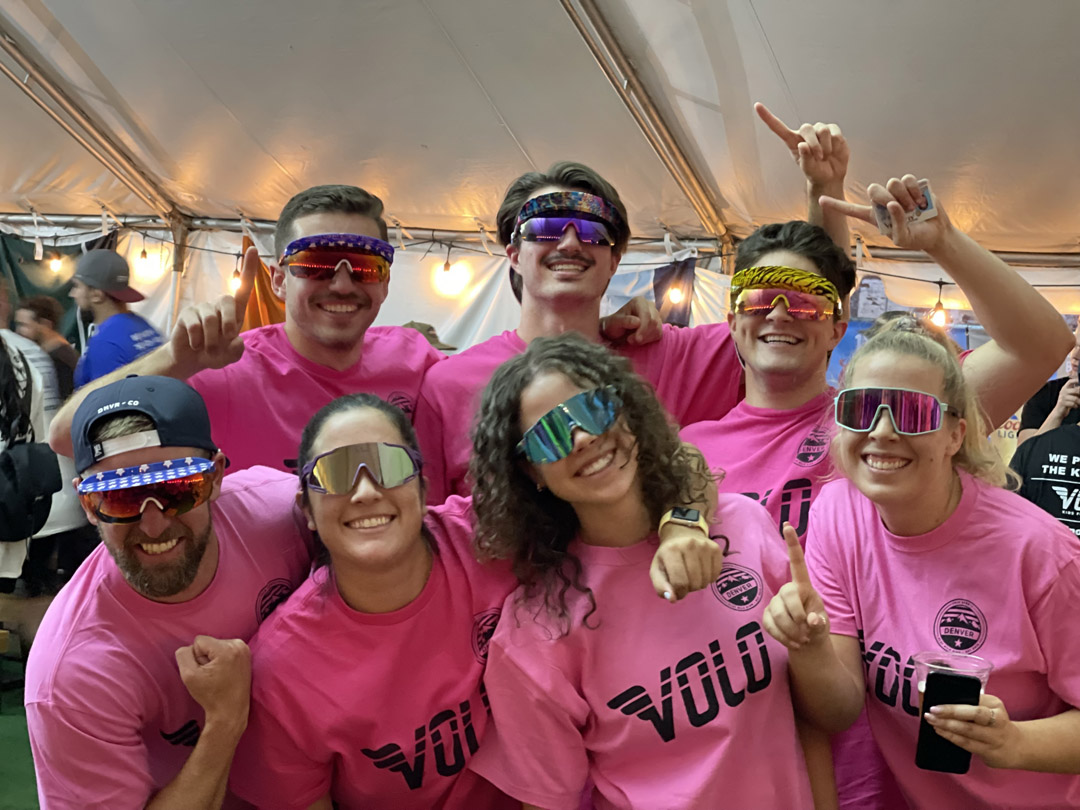 having fun with your team at a special event