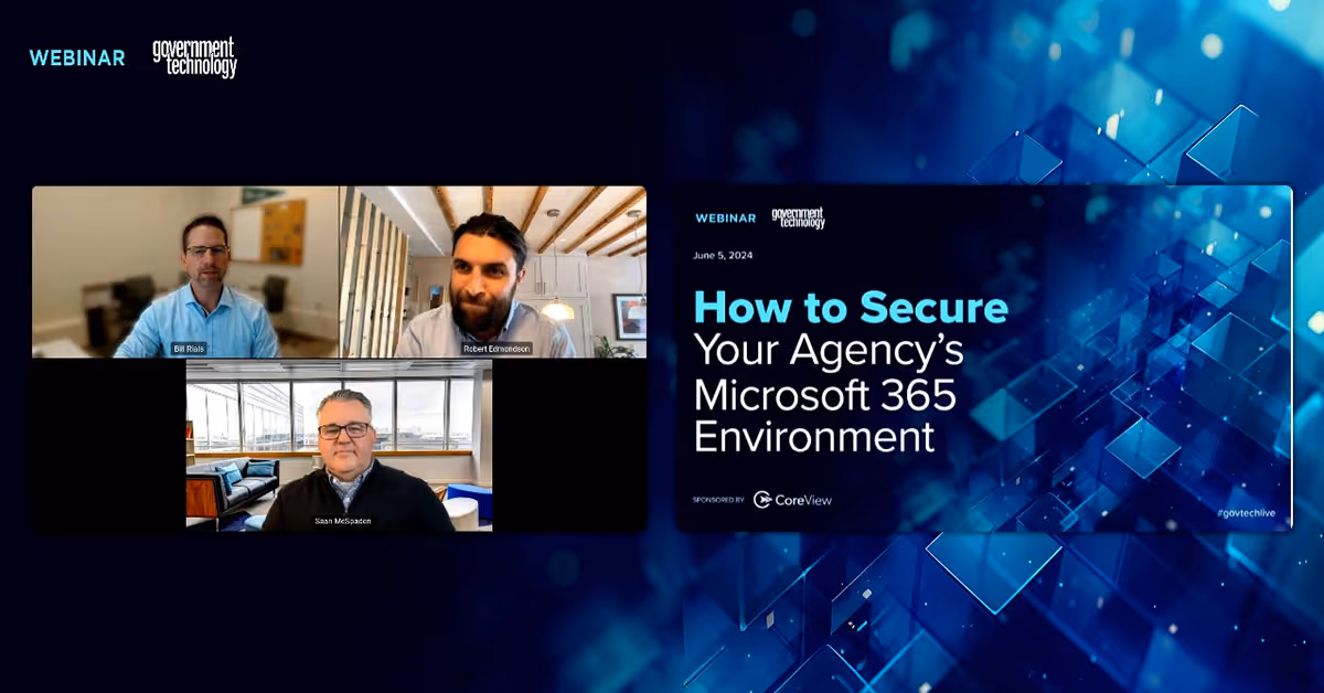 How to Secure Your Agency's Microsoft 365 Environment