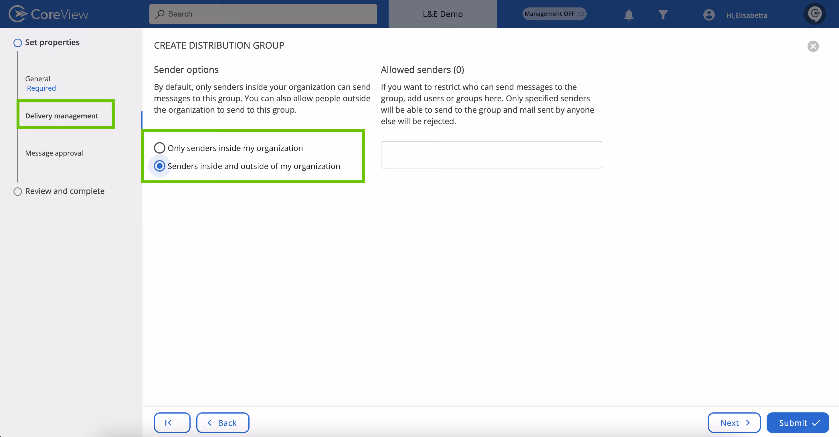 Who can send messages