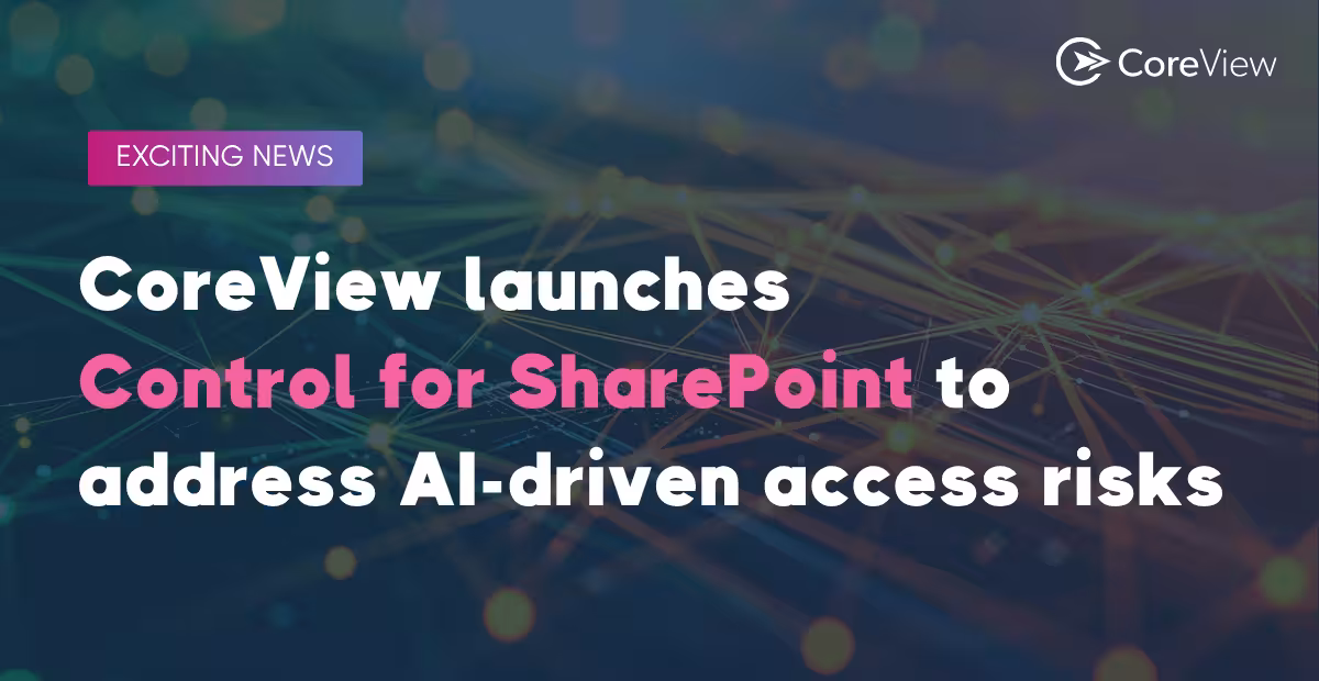 Screenshot of CoreView Platform