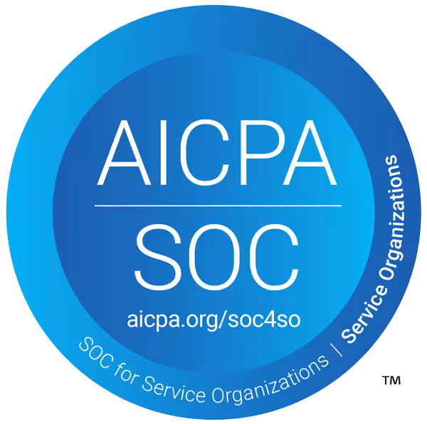 SOC 2 Type II and SOC 3 compliance.