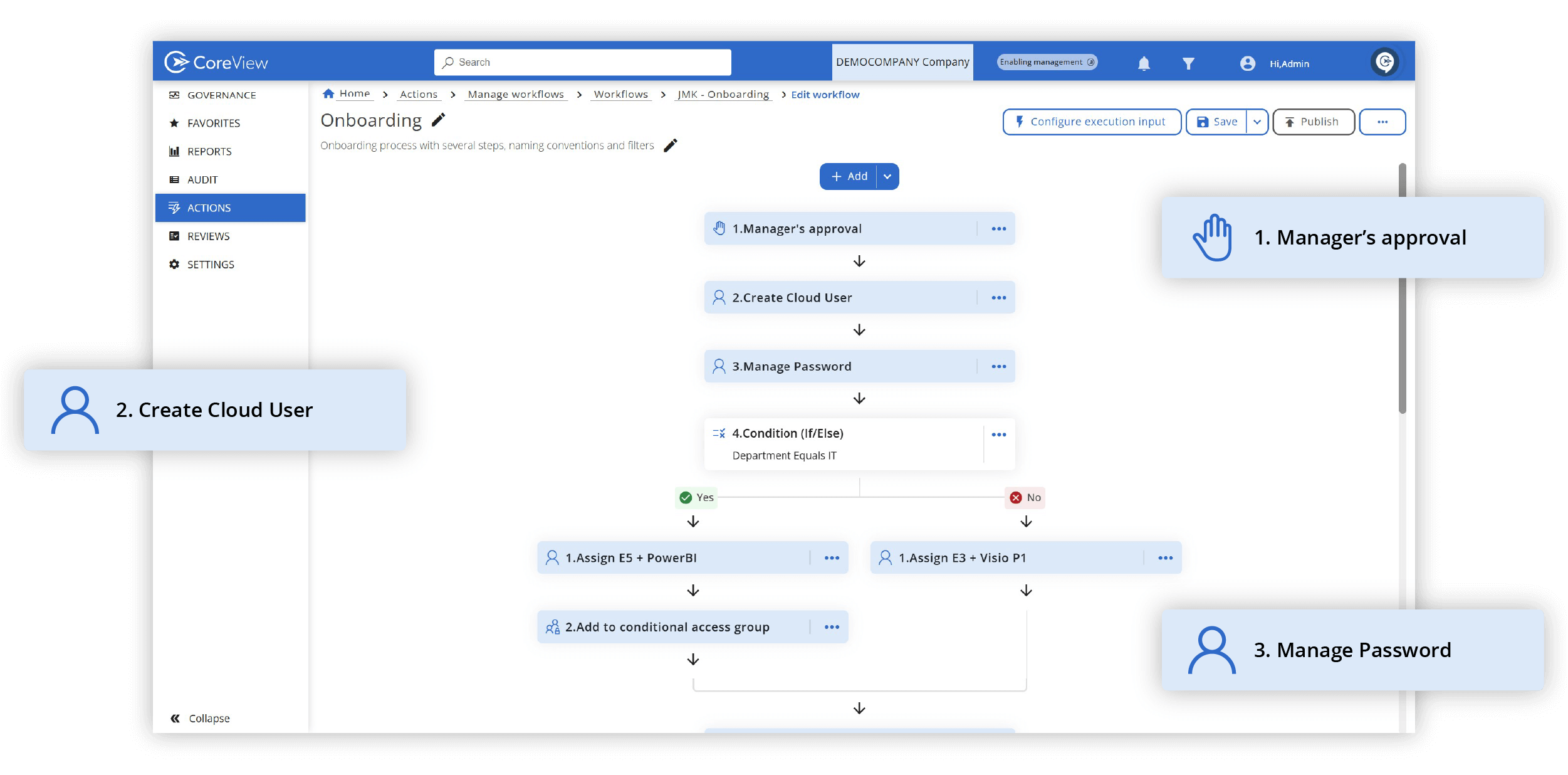 Automate tasks at enterprise scale screenshot
