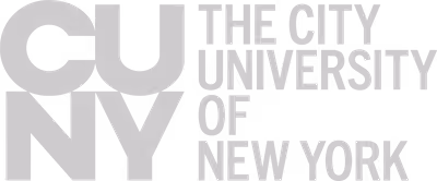 Greyscale image of the City University of New York logo