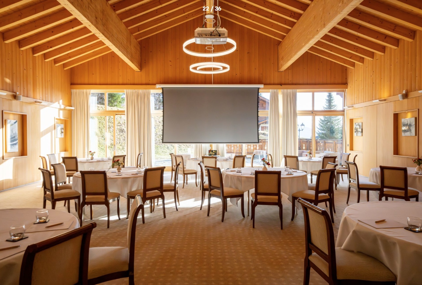 Photo de l'extérieur de l'hôtel Chalet RoyAlp à Villars