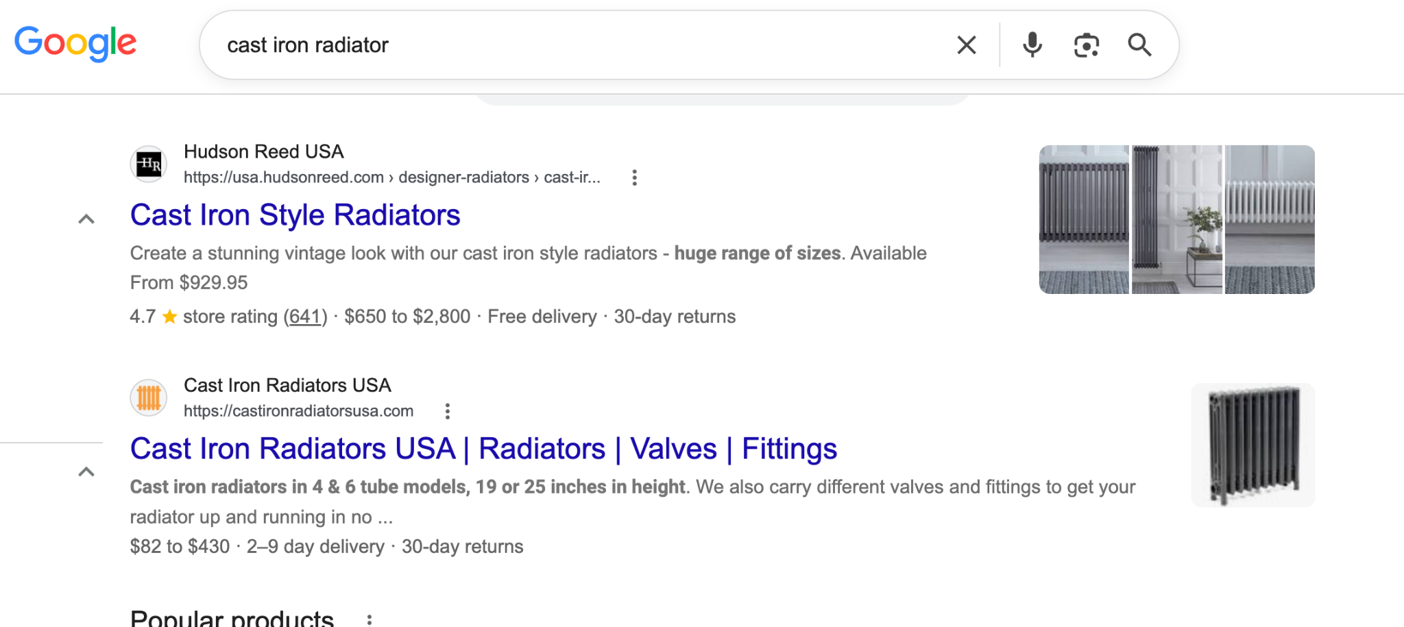 Category pages for broad keywords rank well IF they make sense for that keyword