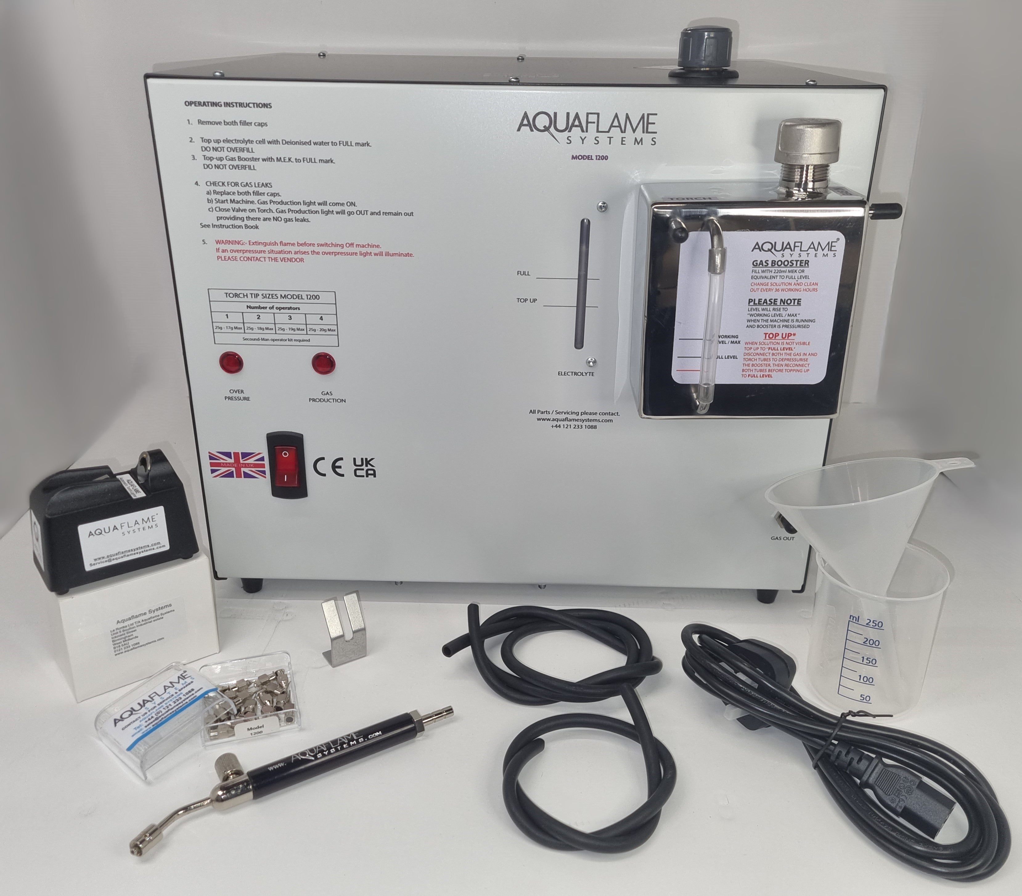 LM137-240 - AQUAFLAME MODEL 1200  (240v)