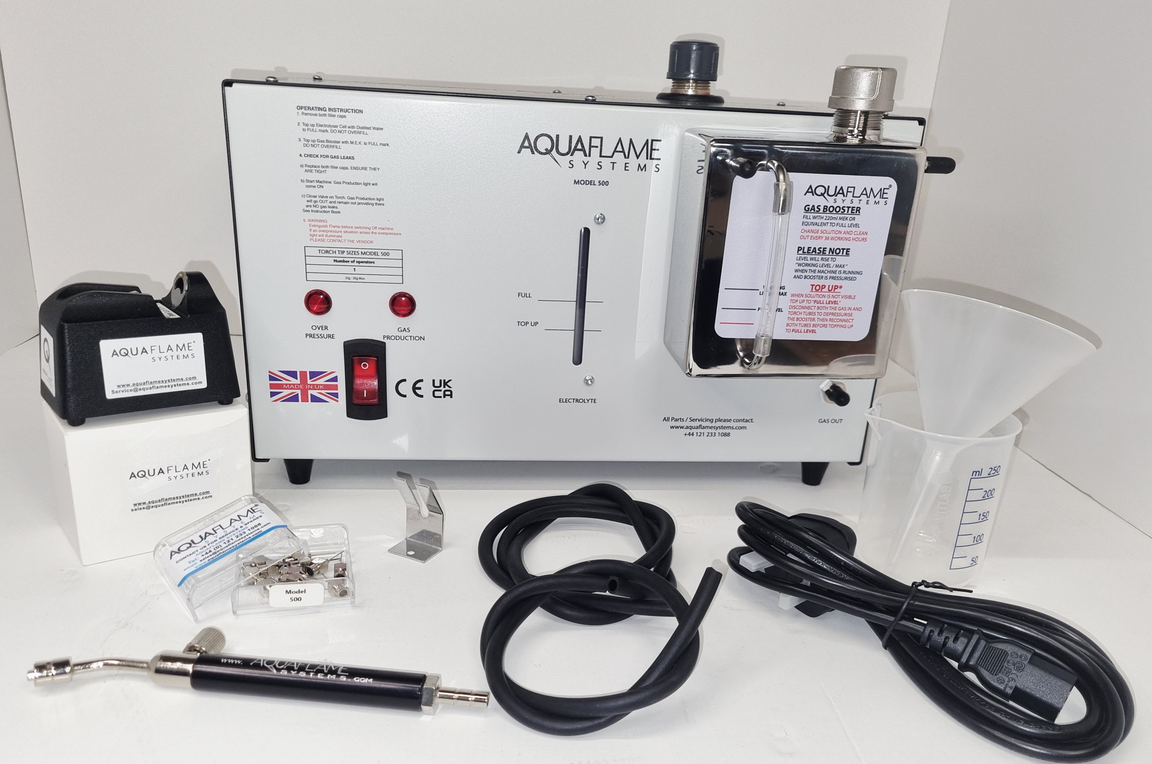 LM135-240 - Aquaflame Model 500 240V