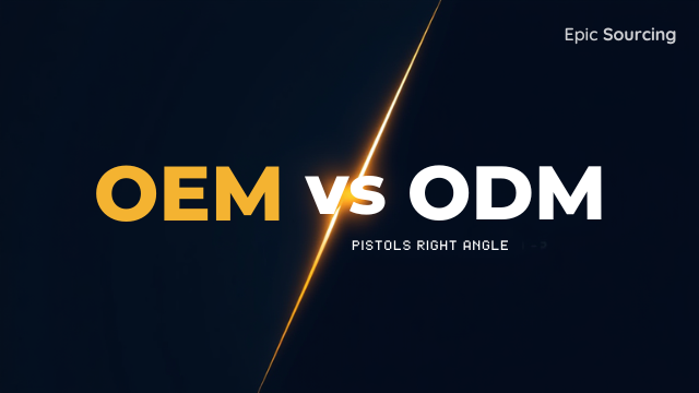 OEM vs ODM manufacturing comparison diagram for Australian businesses sourcing from China