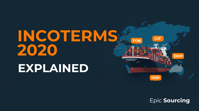 Incoterms 2020 diagram showing shipping responsibilities between buyer and seller for Australian importers