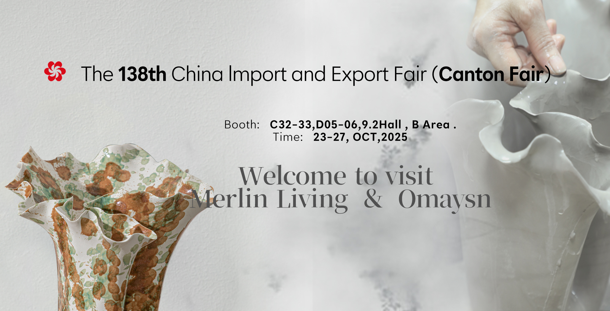 Merlin Living ceramic home décor factory Shenzhen