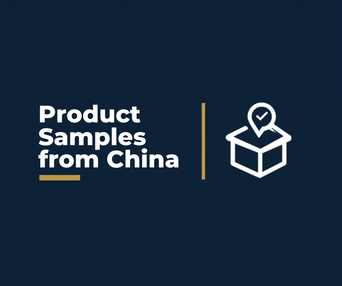 Australian importer inspecting a product sample received from a Chinese supplier before placing a production order