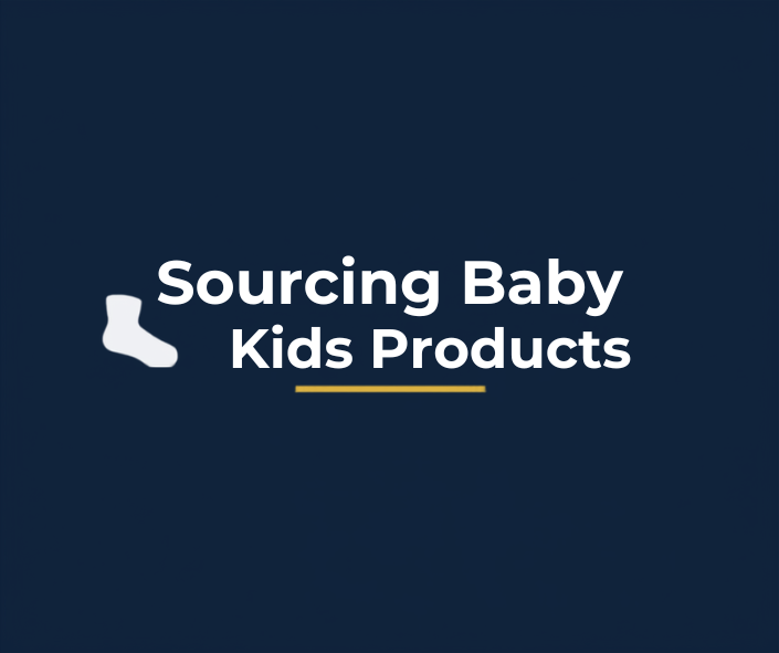 Baby and kids' products being sourced from factories in China and Vietnam for Australian businesses, with safety and quality checks.