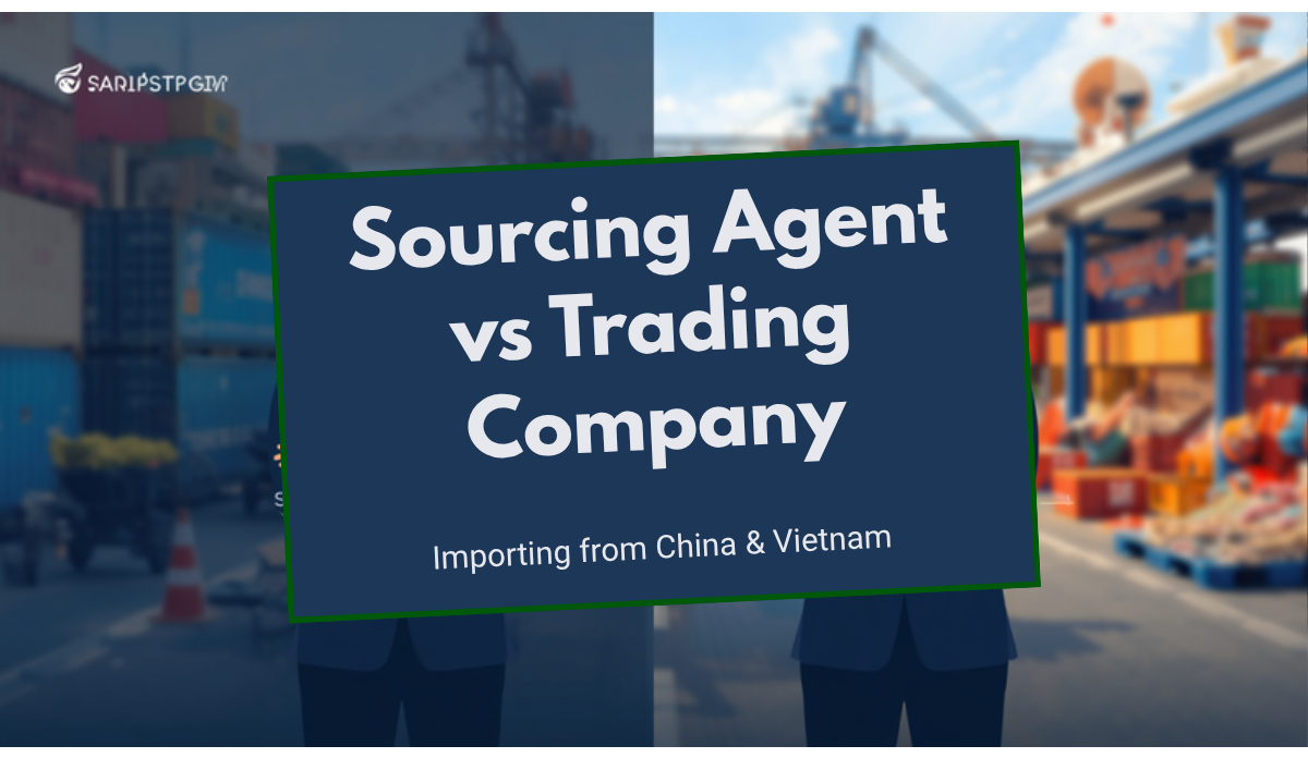 Comparison of a sourcing agent versus a trading company for Australian businesses importing from China and Vietnam