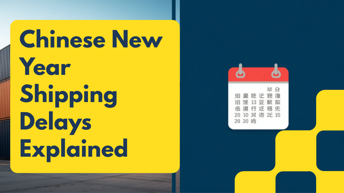 Chinese factory production line preparing for the Chinese New Year 2027 shutdown affecting Australian import shipments