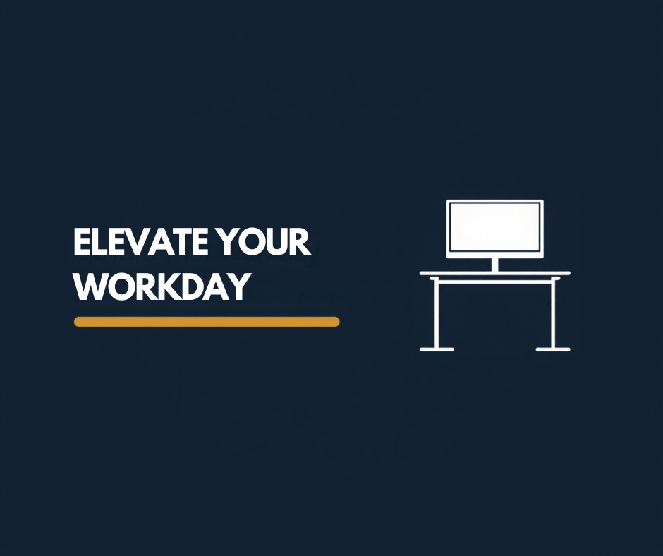 Electric standing desk and ergonomic office furniture sourced from China for an Australian home office setup