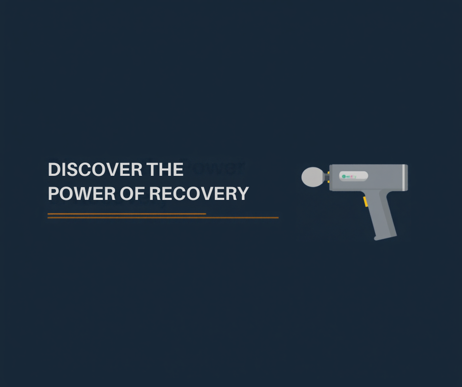 Percussion massage gun and fitness recovery tools sourced from China for an Australian fitness brand