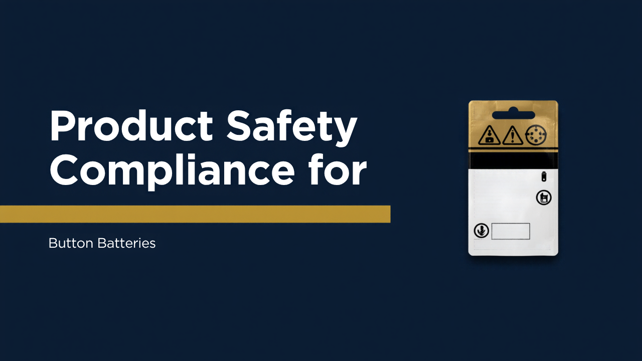 Button battery safety compliance for products imported from China to Australia