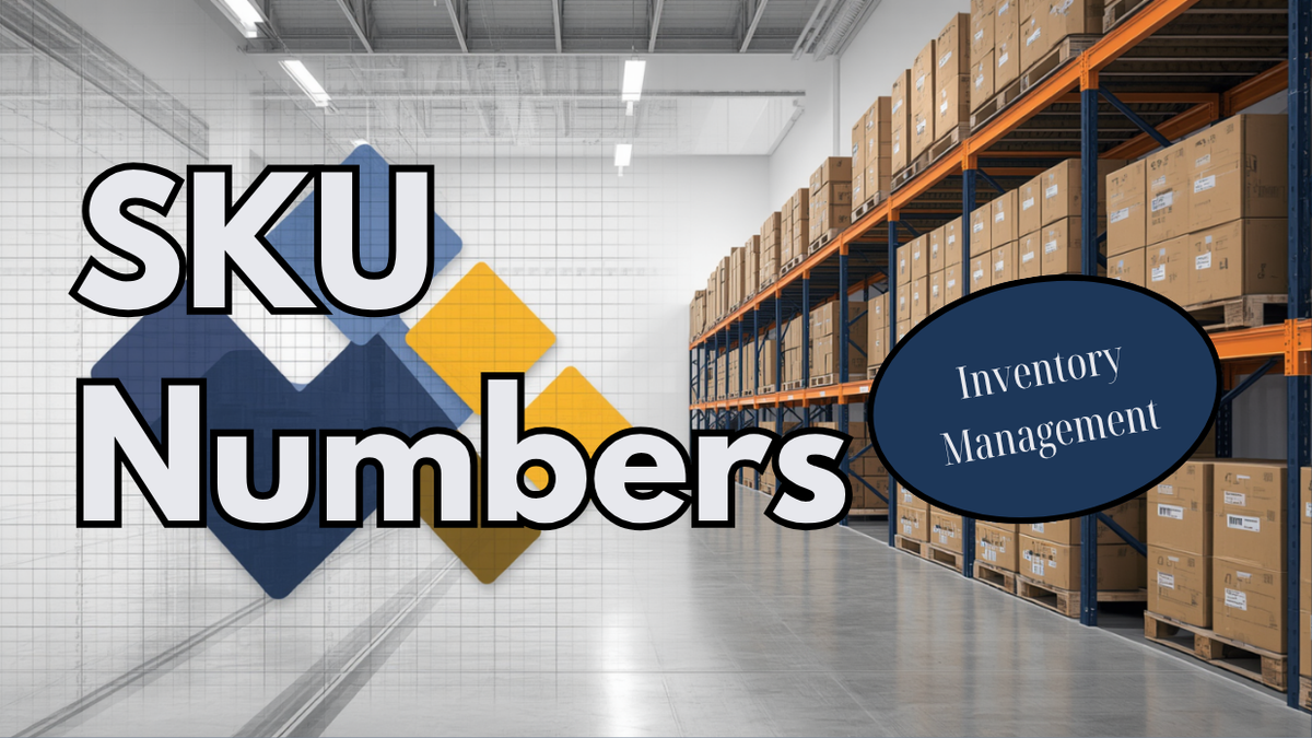 Labelled cartons and barcode motifs representing SKU numbering systems for Australian importers