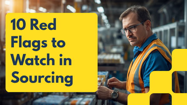 Quality control inspector examining products on a factory production line, illustrating red flags to check before choosing an overseas manufacturer