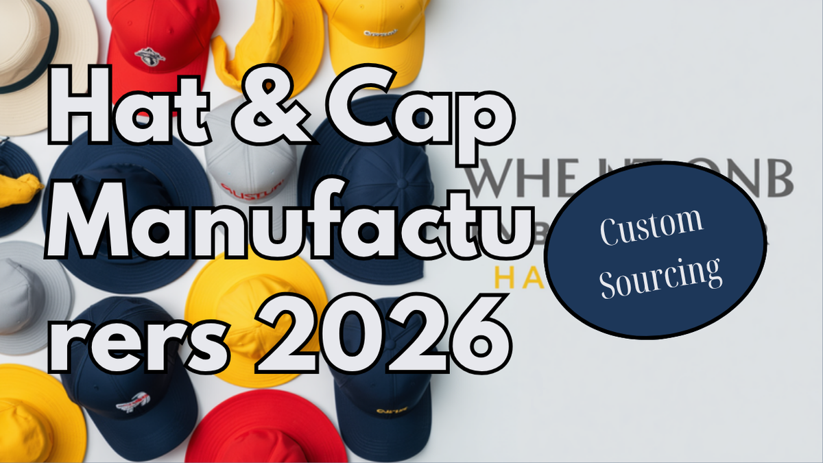 Custom caps and sun hats from hat manufacturers in China and Vietnam for Australian brands