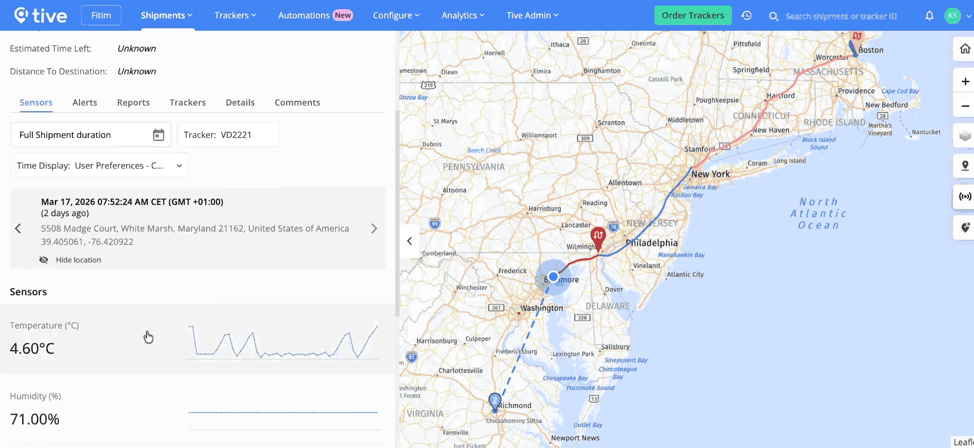 smart reefer cycle detection alerts video
