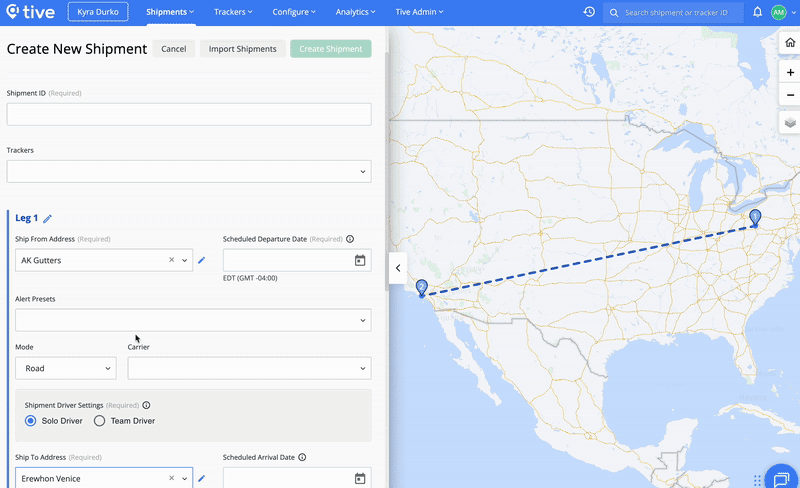 smart route deviation alerts video