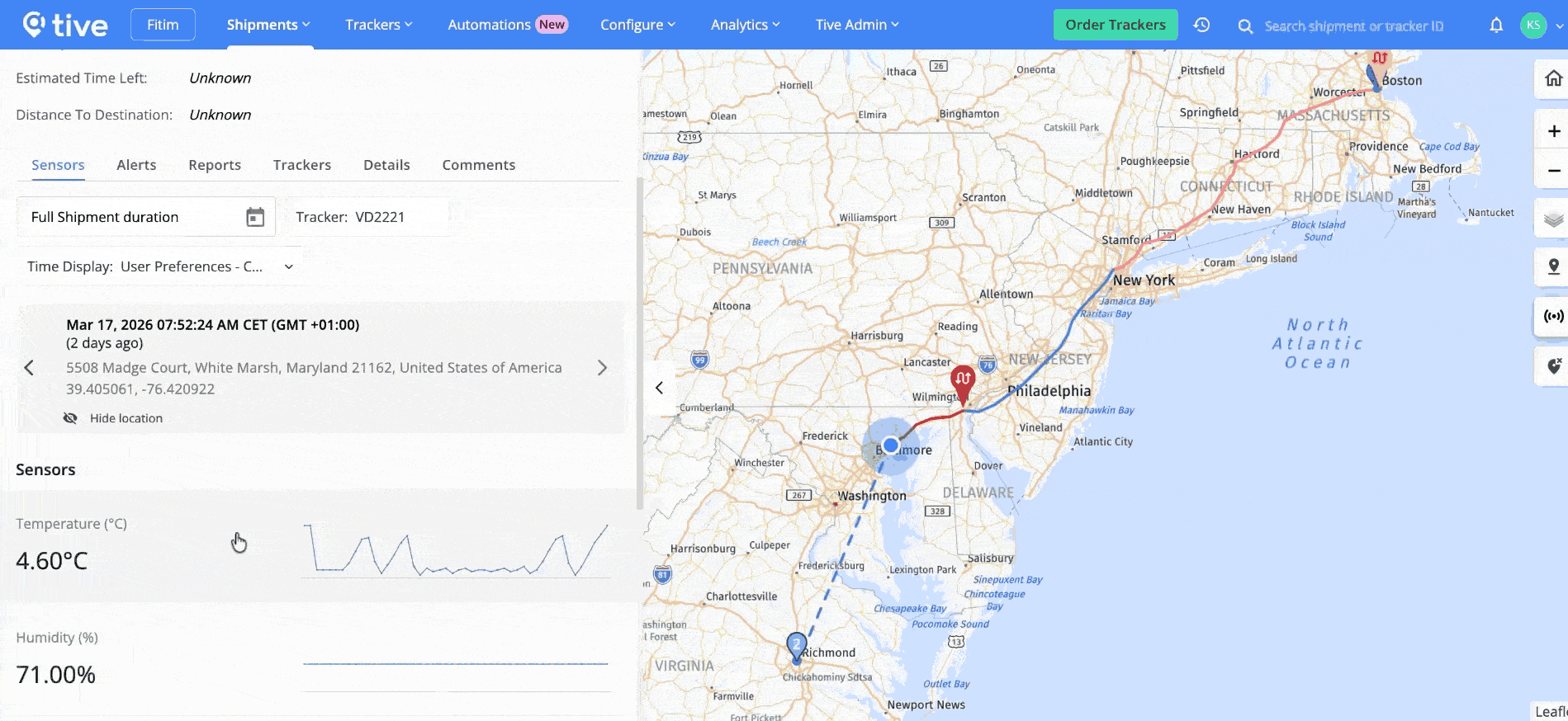smart reefer cycle detection alerts video