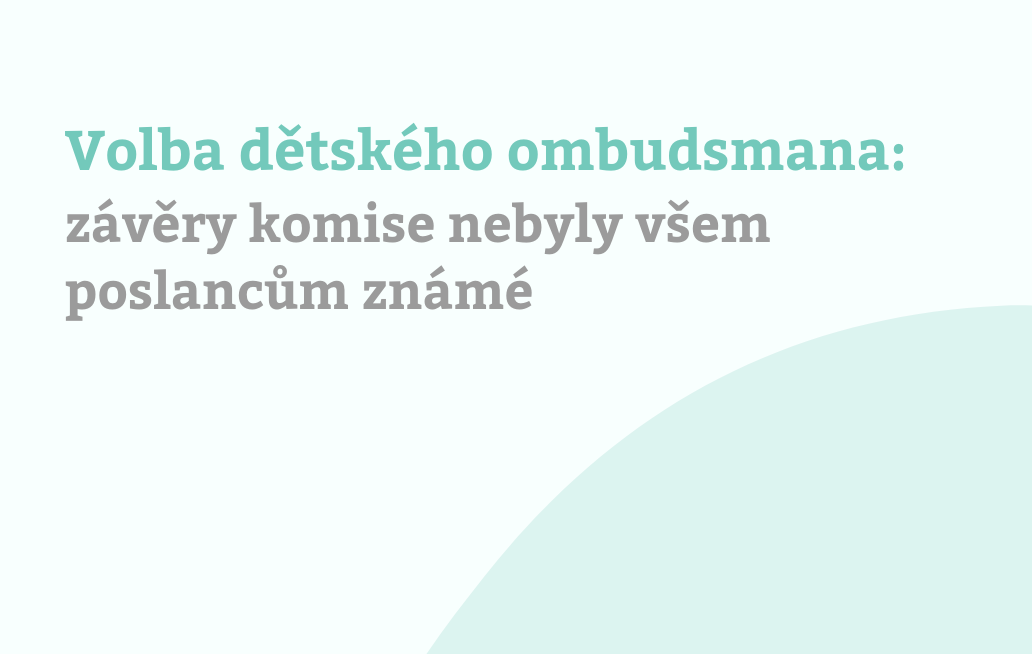 Komise doporučila jako nejvhodnější kandidátku Evu Petrovou.
