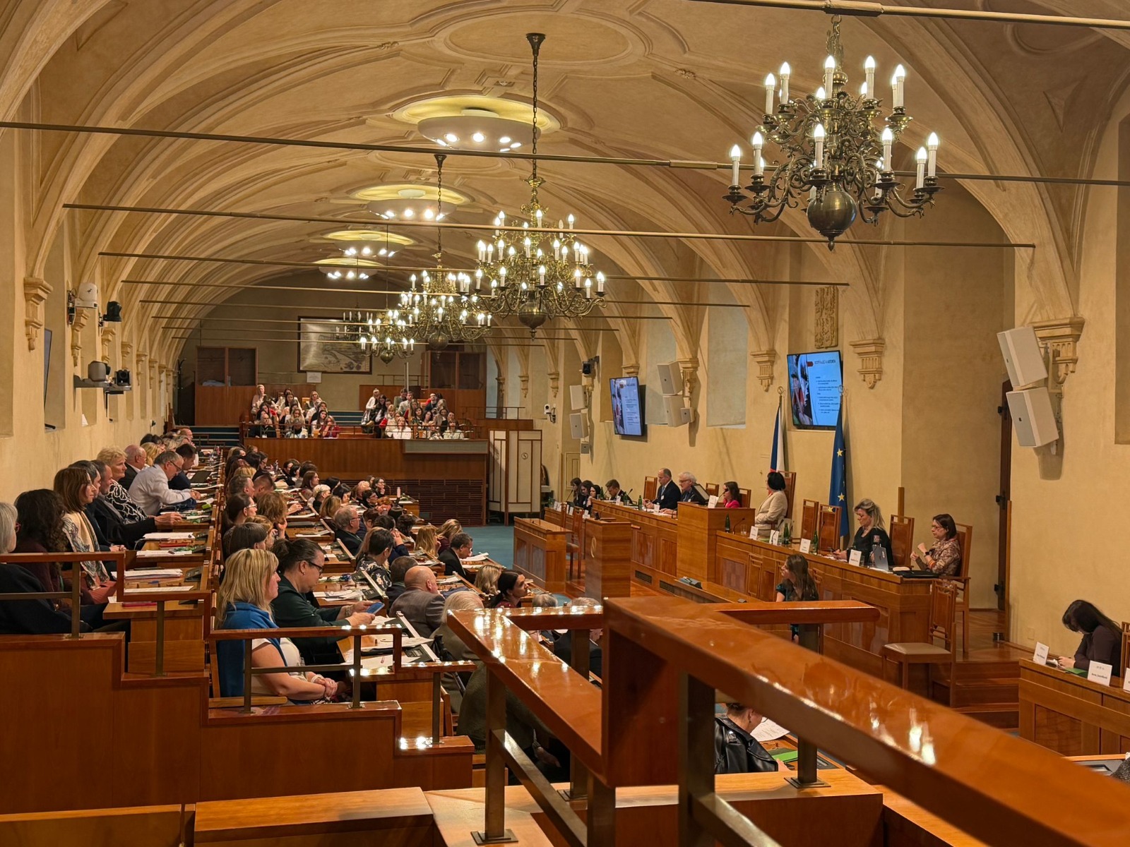 Centrum LOCIKA vystoupilo s příspěvkem Výchova bez násilí jako základ bezpečného dětství.