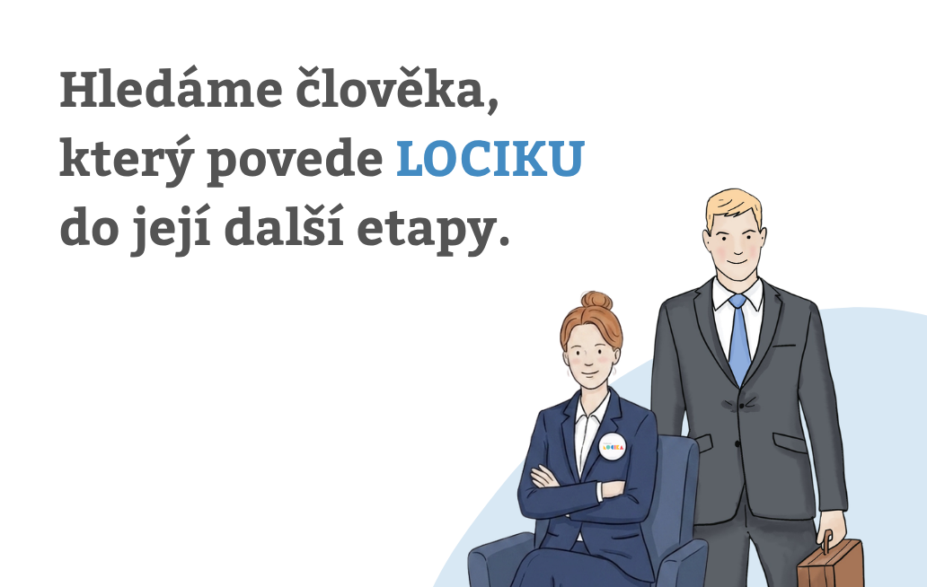 Vypsali jsme výběrové řízení na post Ředitel/ka Centra LOCIKA.