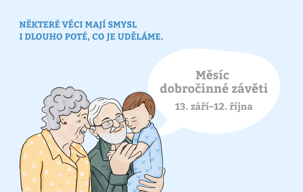 Dnešním dnem začíná Měsíc dobročinné závěti. 