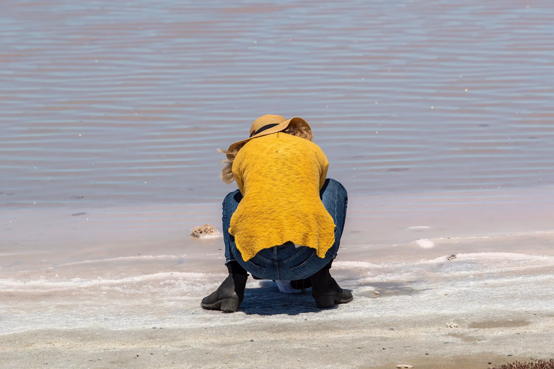 Andrea Hylands filming