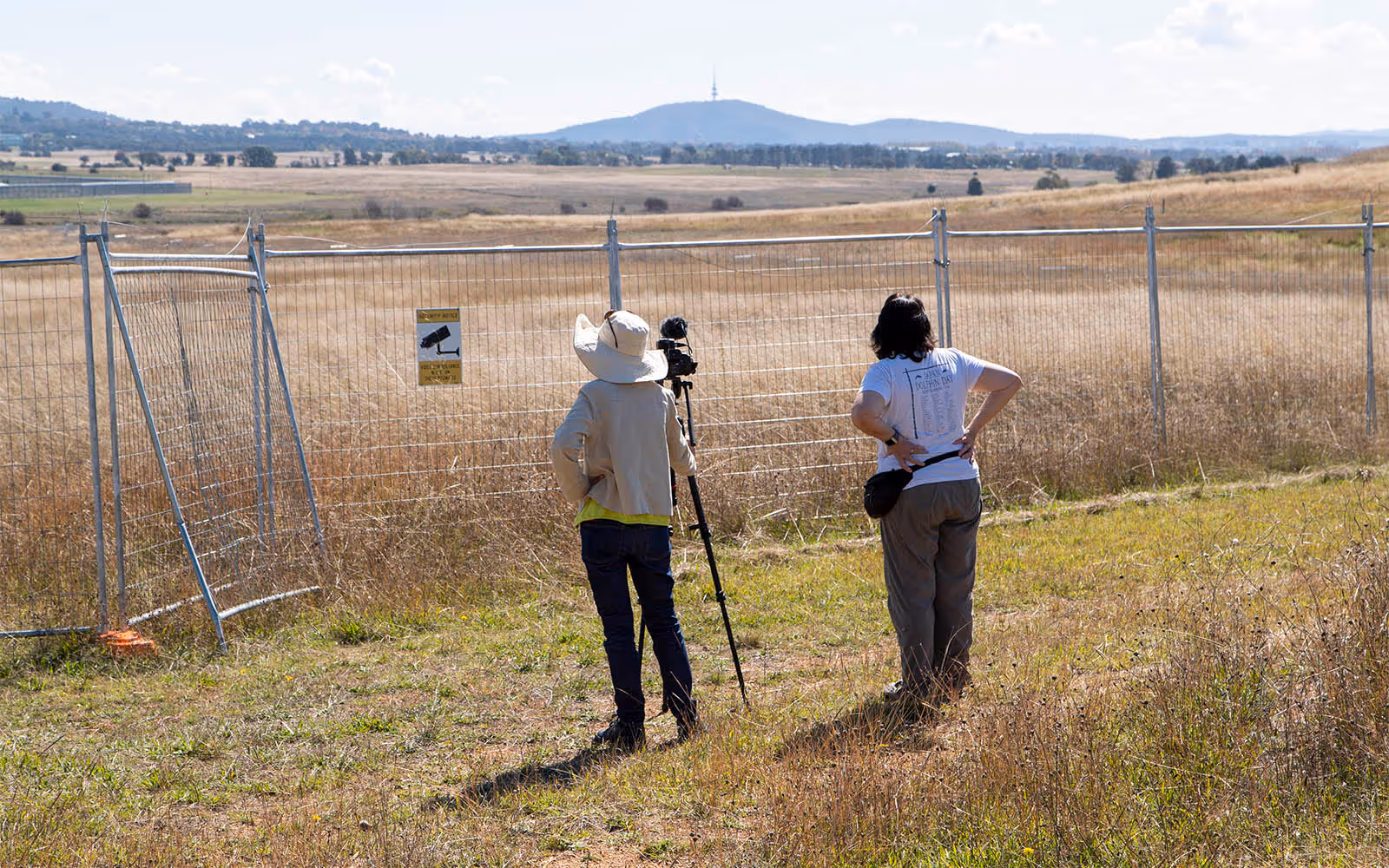 Andrea and Frankie and no Kangaroos