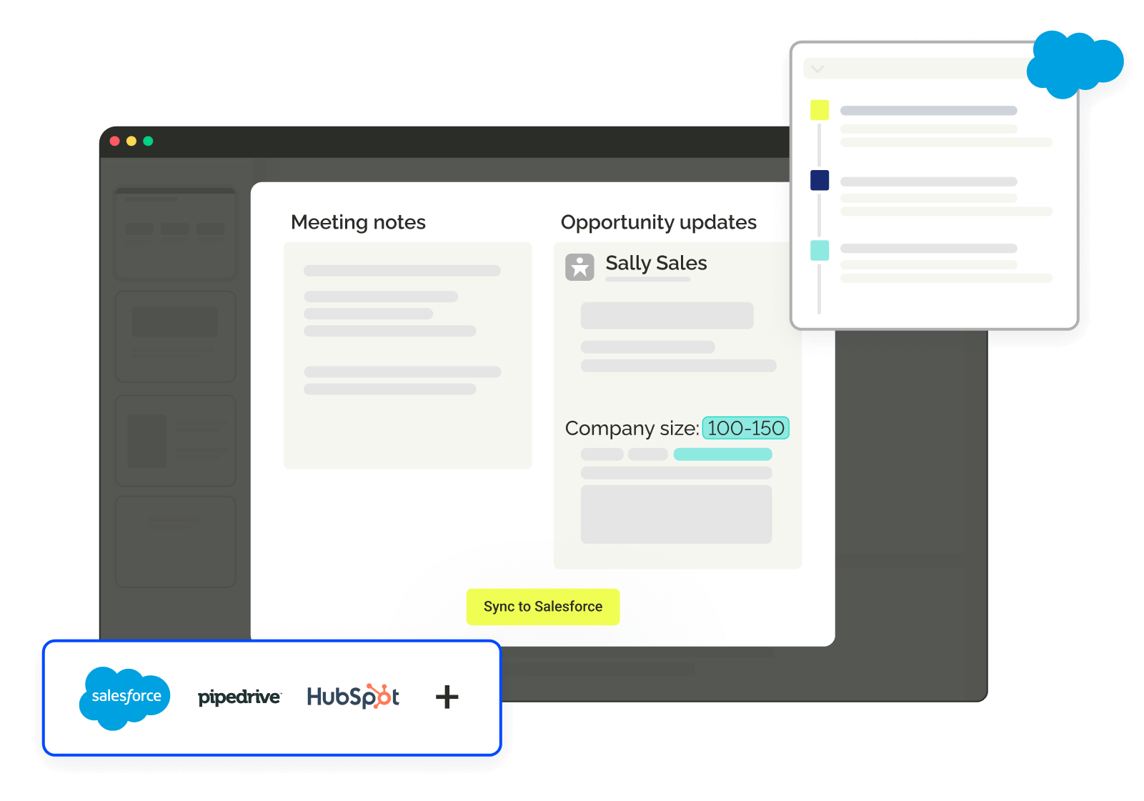 Spend more time selling