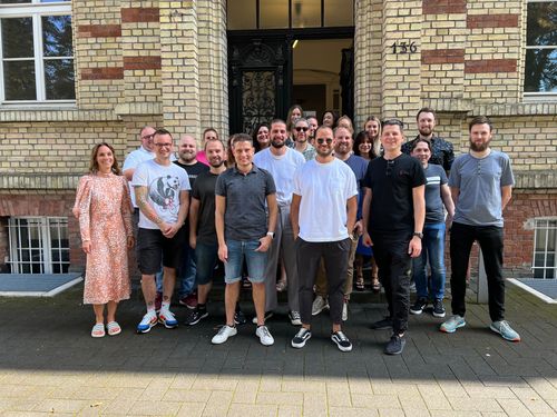 Our team becomes bigger and bigger...